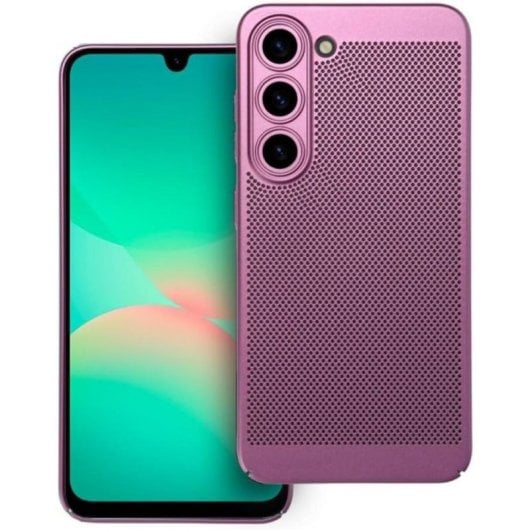 Funda para móvel Cool Hybrid Rígida Violeta Antichoque para Samsung A266 Galaxy A26 5G A17 A17 5G