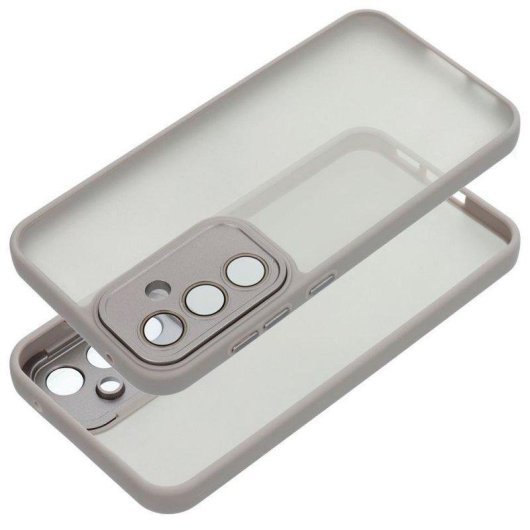 Funda para móvil Cool Borde Mate Antigolpes TPU Mate Plata con protección extra para Xiaomi Redmi Note 14 5G