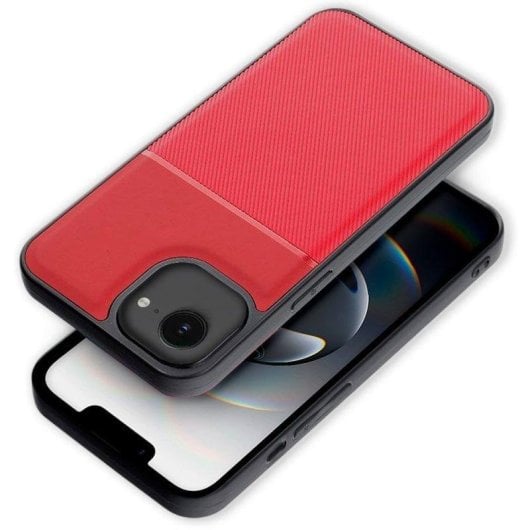 Funda para móvil Cool Dual Antigolpes Policarbonato TPU Roja Air Cushion para iPhone 16e