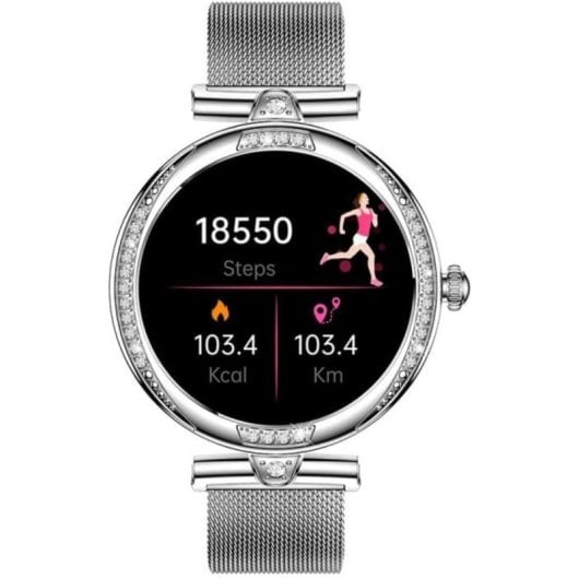 Cool Mónaco Bluetooth AMOLED Plateado Incluye 2 Correas Llamadas Salud Universal