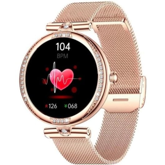 Cool Mónaco Bluetooth AMOLED Rose Gold Llamadas Salud Mujer Universal