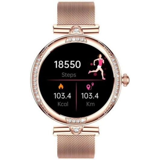 Cool Mónaco Bluetooth AMOLED Rose Gold Llamadas Salud Mujer Universal