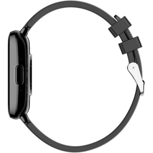 Montre Connectée Cool Cascais Bluetooth 50mm Écran Tactile Silicone Noir Appels Santé Sport