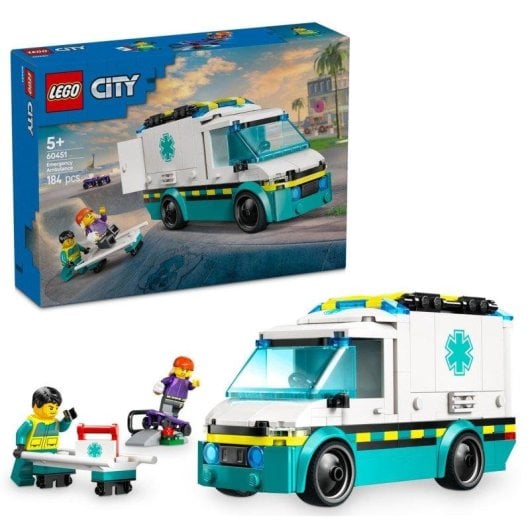 LEGO City Ambulância 60451 184 peças