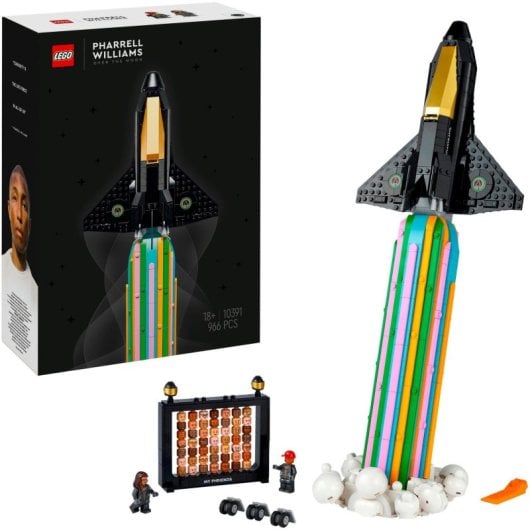 LEGO Icons Sobre la Luna con Pharrell Williams 10391 966 piezas