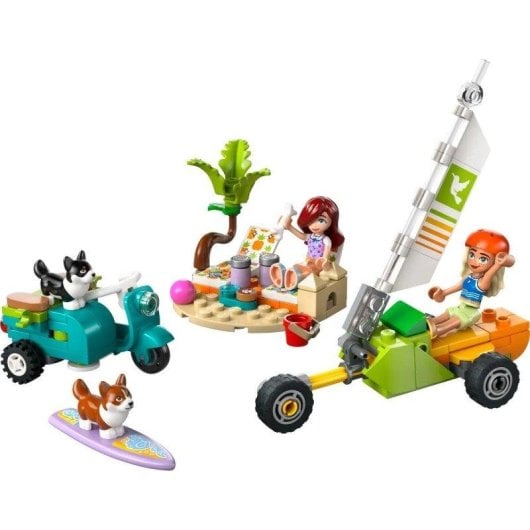 LEGO Friends Aventura De Perros Surferos E Scooter 42641 113 peças
