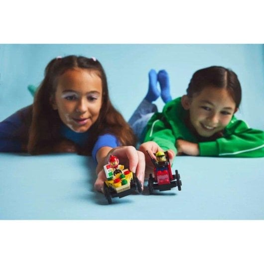 LEGO City Pizza Contre Camion de Pompiers 60458 70 pièces