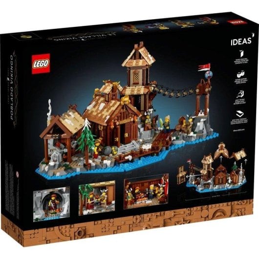 LEGO Ideas Pueblo Vikingo 21343 2103 Teile