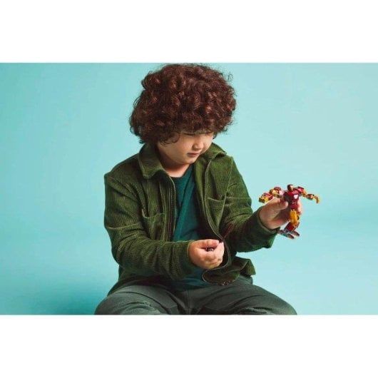 LEGO Marvel Iron Man Mech Contre Ultron 76307 101 pièces