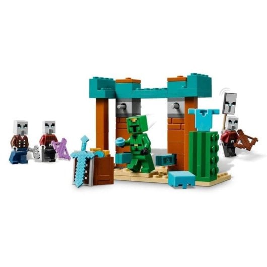 LEGO Minecraft La Pattuglia del Deserto di Illager 21267 105 pezzi