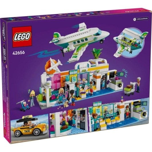 LEGO Friends Aeropuerto y Avión de Heartlake City 42656 958 piezas