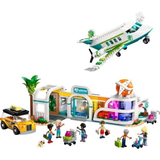LEGO Friends Aeropuerto y Avión de Heartlake City 42656 958 piezas