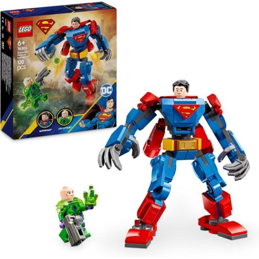 LEGO DC 76302 Superman Mech Contra Lex Luthor 76302 120 peças