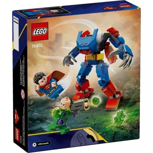 LEGO DC 76302 Superman Mech Contra Lex Luthor 76302 120 peças