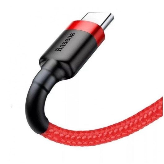 Cable para teléfono móvil Baseus CATKLF-U09 USB A a USB C 3 m negro rojo