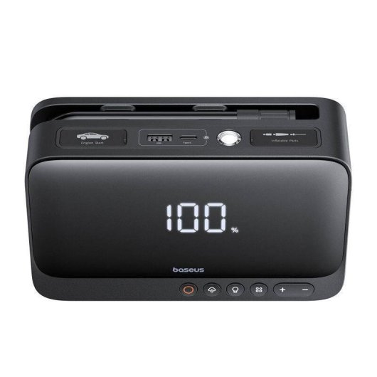 Externe Batterie Baseus Super Energy 6000 mAh Schnellladung 45 W Schwarz