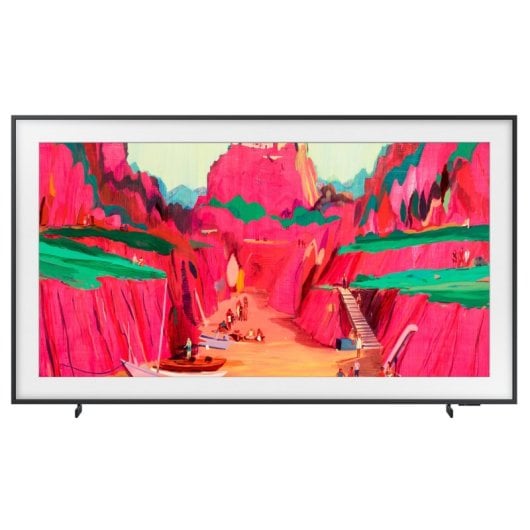 TV Samsung Neo QLED The Frame QE65LS03FWU 65" 4K Smart TV Wi-Fi Preto HDR