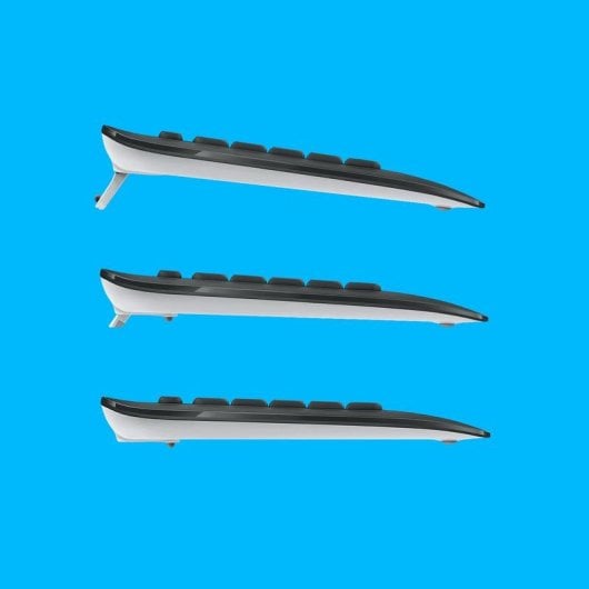 Teclado Logitech 920-008685 de membrana inalámbrico Layout US con ratón incluido