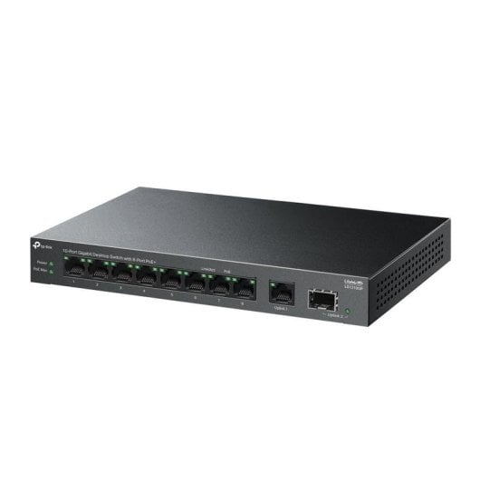 Switch TP-Link LS1210GP 9 Puertos Gigabit PoE+ SFP No Gestionable