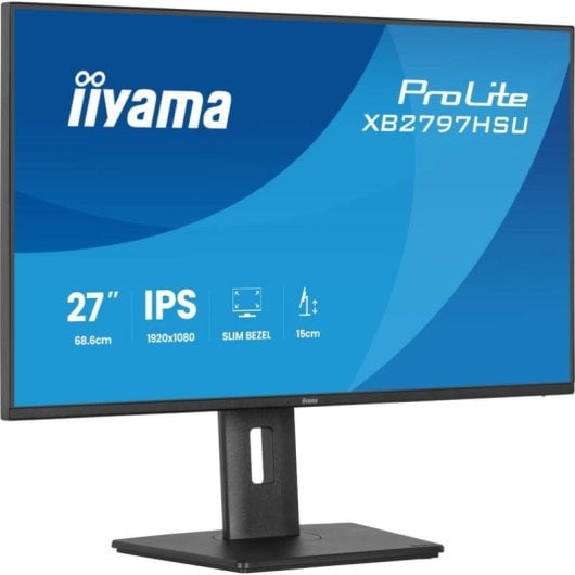 Monitor iiyama ProLite XB2797HSU-B1 27" FullHD 120Hz IPS Altura Ajustável USB