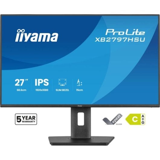 Monitor iiyama ProLite XB2797HSU-B1 27" FullHD 120Hz IPS Altura Ajustável USB