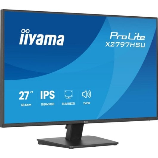 Écran PC iiyama ProLite X2797HSU-B1 27" Full HD 120Hz IPS USB Haut-parleurs 4 ms