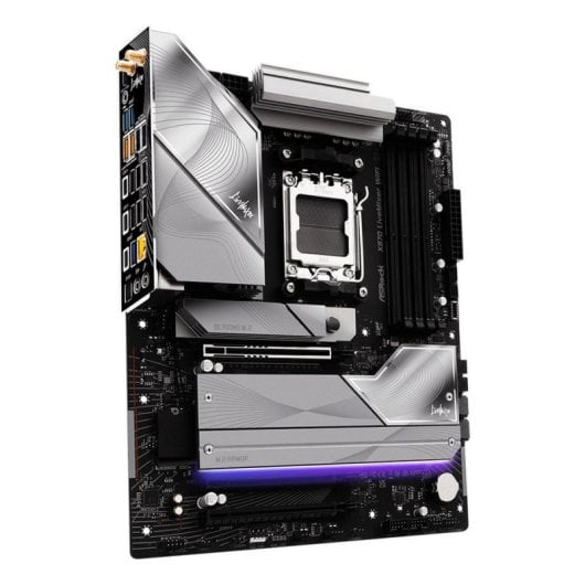 Placa Base Asrock X870 LiveMixer WiFi AMD X870 Socket AM5 DDR5 ATX Wi-Fi 7 RGB