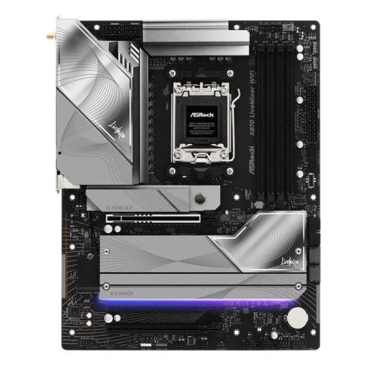 Placa Base Asrock X870 LiveMixer WiFi AMD X870 Socket AM5 DDR5 ATX Wi-Fi 7 RGB