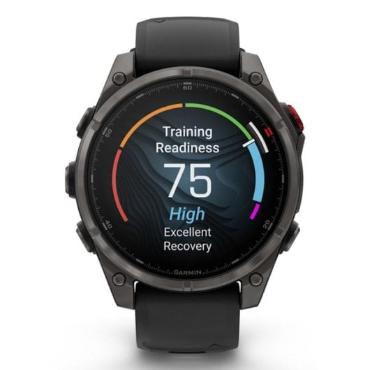 Garmin fēnix 8 Pro GPS NFC 47mm AMOLED Cinzento/Preto Grande Resistente à Água 10ATM SpO2