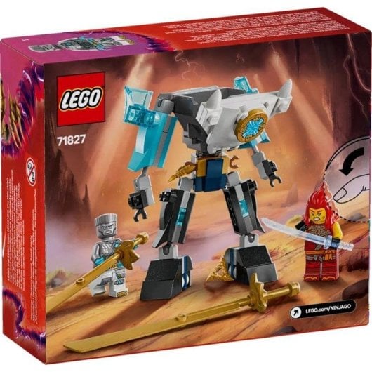 LEGO NINJAGO Armadura Robótica de Combate de Zane 71827 92 piezas