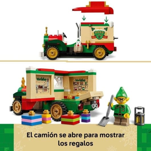 LEGO Navidad Camión de Reparto de Papá Noel 40746 224 piezas