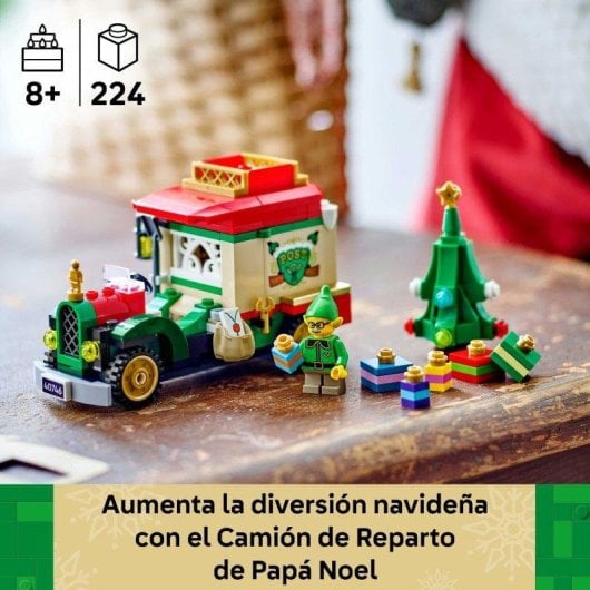 LEGO Navidad Camión de Reparto de Papá Noel 40746 224 piezas