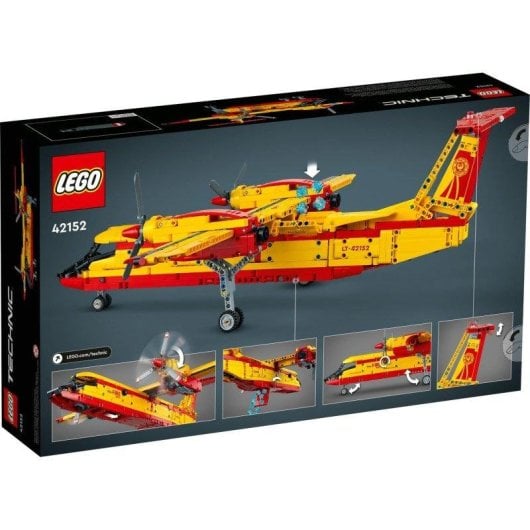 LEGO Technic Avião de Combate ao Fogo 42152 1134 peças