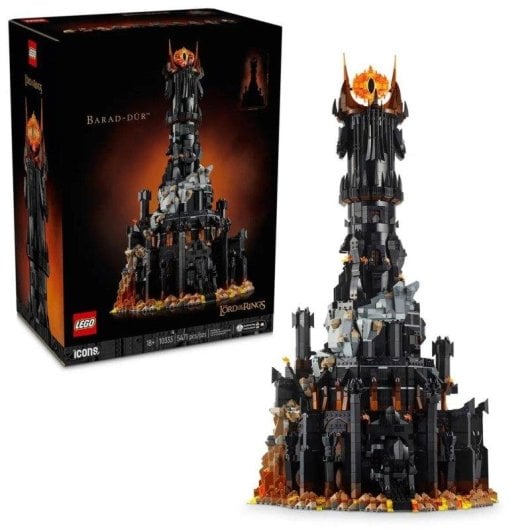 LEGO Icons Le Seigneur des Anneaux Barad-dûr 10333 5471 pièces