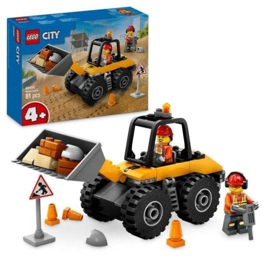 LEGO City Cargadora con Ruedas Amarilla 60450 81 piezas