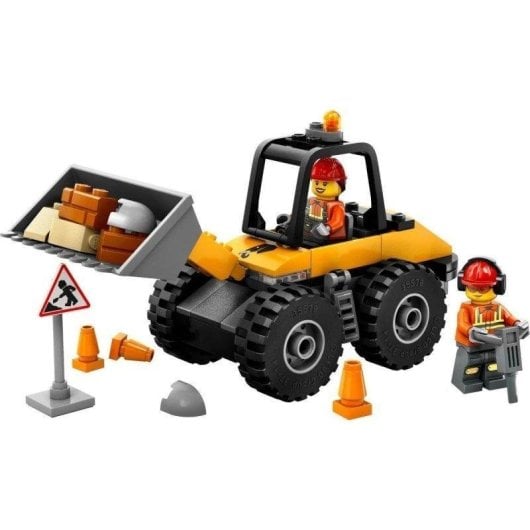 LEGO City Cargadora con Ruedas Amarilla 60450 81 piezas