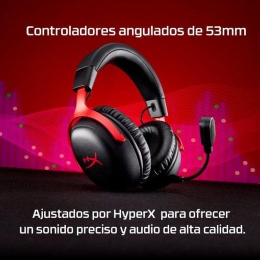 HyperX Cloud III S Auriculares Gaming Inalámbricos + Pulsefire Haste 2 Wireless Ratón Gaming 26000DPI