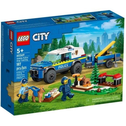 LEGO City Entrenamiento Móvil para Perros Policía 60369 197 piezas
