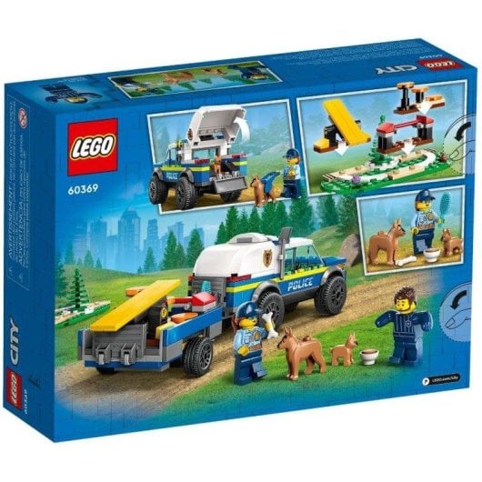 LEGO City Entrenamiento Móvil para Perros Policía 60369 197 piezas