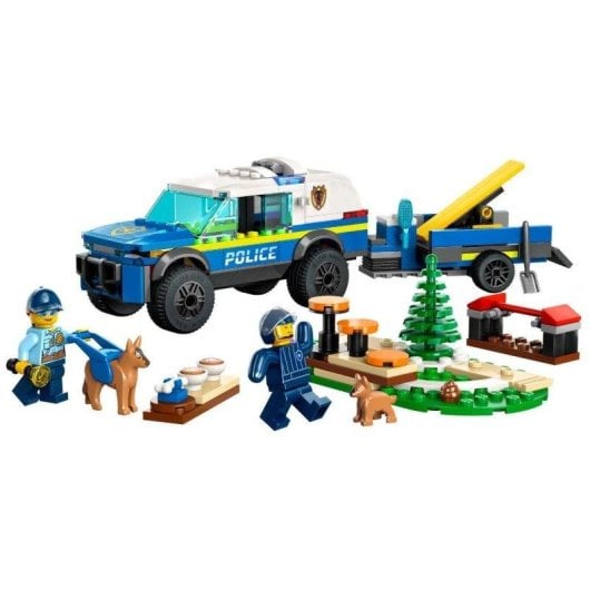 LEGO City Entrenamiento Móvil para Perros Policía 60369 197 piezas