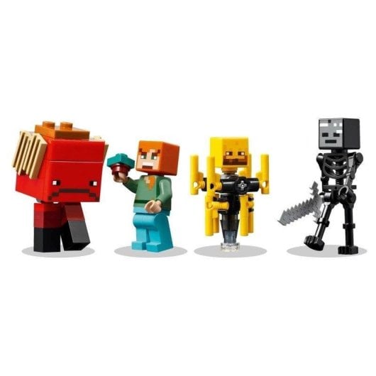 LEGO Minecraft La Batalla de Lava del Nether 21266 99 piezas