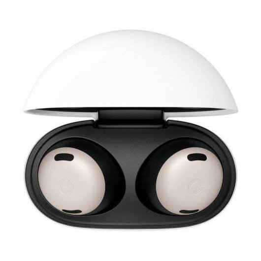 Auriculares Google Pixel Buds Pro sem fios Bluetooth com Cancelamento de Ruído, Microfone e Controlo Tátil, Porcelana