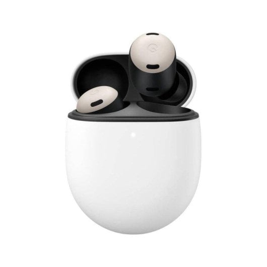 Auriculares Google Pixel Buds Pro sem fios Bluetooth com Cancelamento de Ruído, Microfone e Controlo Tátil, Porcelana