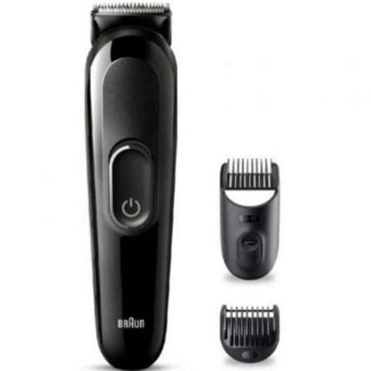 Cortadora de pelo Braun SK2400 Recargable 3 en 1 Negro Cuchillas Ultraafiladas