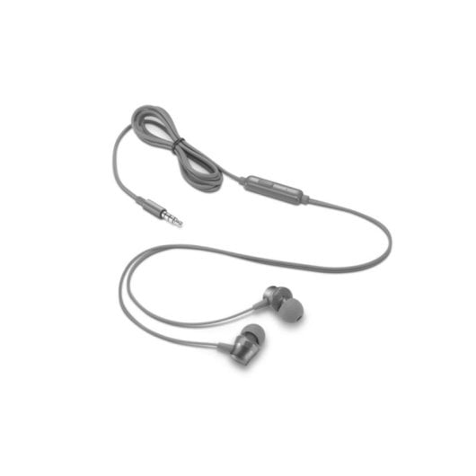 Auriculares Lenovo 110 con cable USB tipo A para oficina y call center gris nube