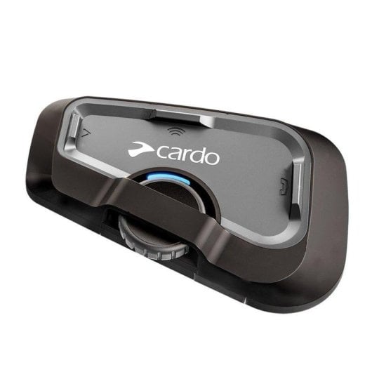 Intercom Cardo FRC4X003 kabellos Bluetooth 5.2 Motorrad 4 Kanäle 1200 m Schwarz