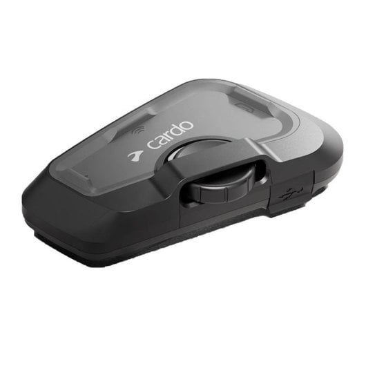 Intercom Cardo FRC4X003 kabellos Bluetooth 5.2 Motorrad 4 Kanäle 1200 m Schwarz
