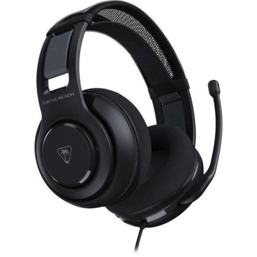 Auriculares Turtle Beach Atlas 200 com fio jack 3,5 mm USB-A Gaming Cancelamento de Ruído Preto