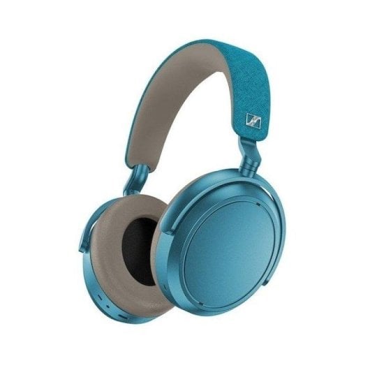 Casque Sennheiser Momentum 4 sans fil Bluetooth antibruit, micro, bleu-vert