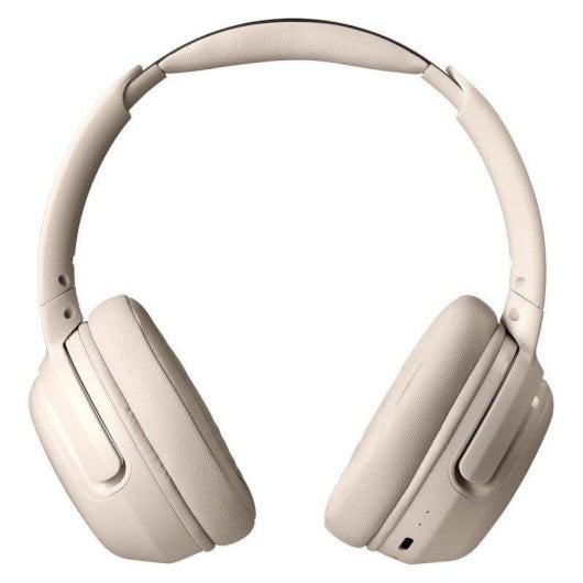 Auriculares Defender Freemotion B475 ANC Bluetooth com Cancelamento de Ruído Circumaural Creme